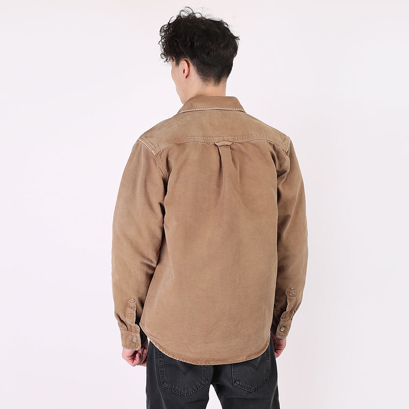 Мужская рубашка Carhartt WIP Glenn Shirt Jac (I028662)  - цена, описание, фото 6